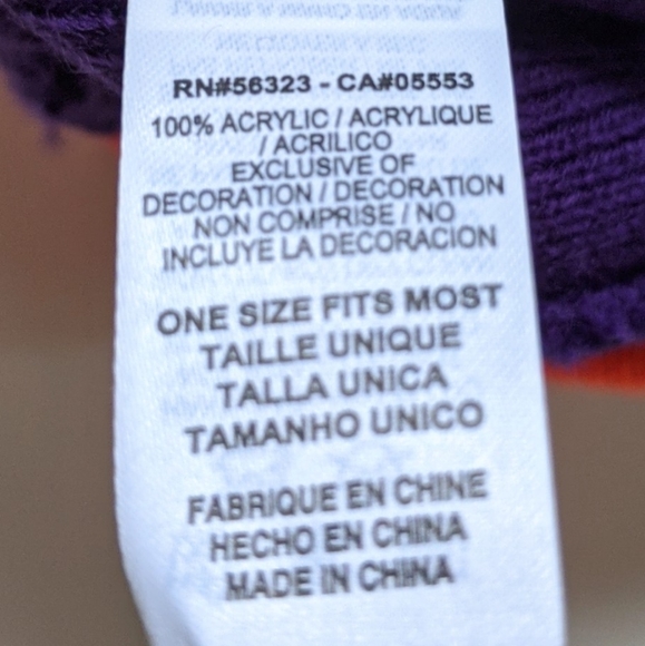 Clemson Tigers Vintage Sports Specialties Knit Hat - Picture 8 of 8